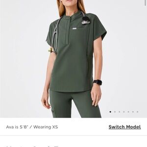 Figs Montex Scrub Top